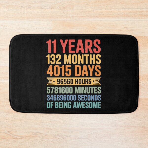 Item preview, 11 Years 132 Months Of Being Awesome 11th Birthday  designed and sold by MathisBellanger.