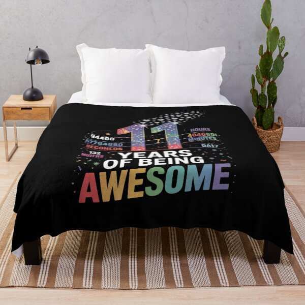 Item preview, 11 Years Of Being Awesome 11th Birthday Party 132 Months designed and sold by MathisBellanger.