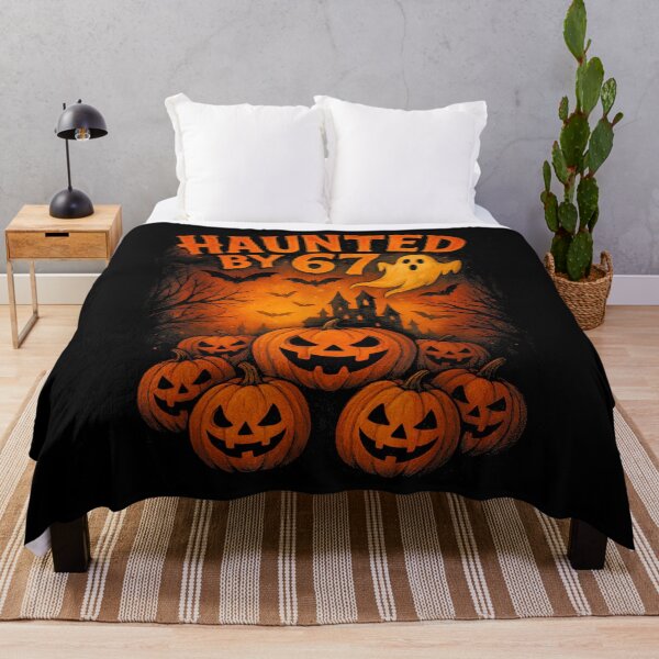 Item preview, 67 Meme Trendy Ghost Halloween Funny Six Seven Gen Alpha Z designed and sold by Lukechapma.