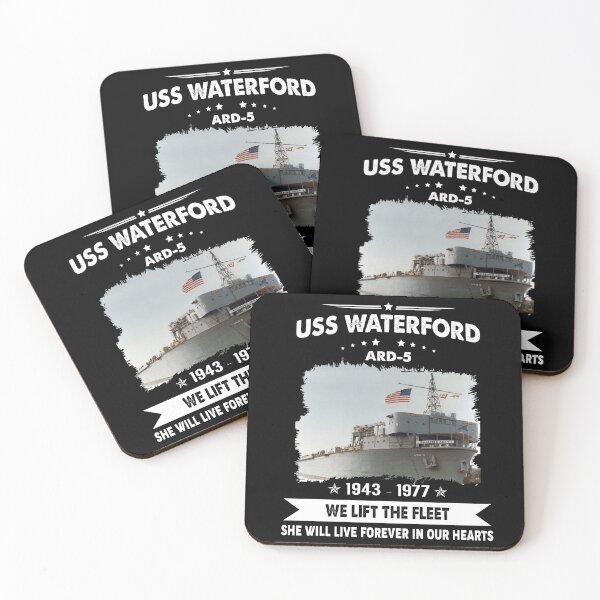 Item preview, USS Waterford, Navy Veteran Mens Gift Idea Husband, Dad, Grandpa designed and sold by Timeless Bond Designs.