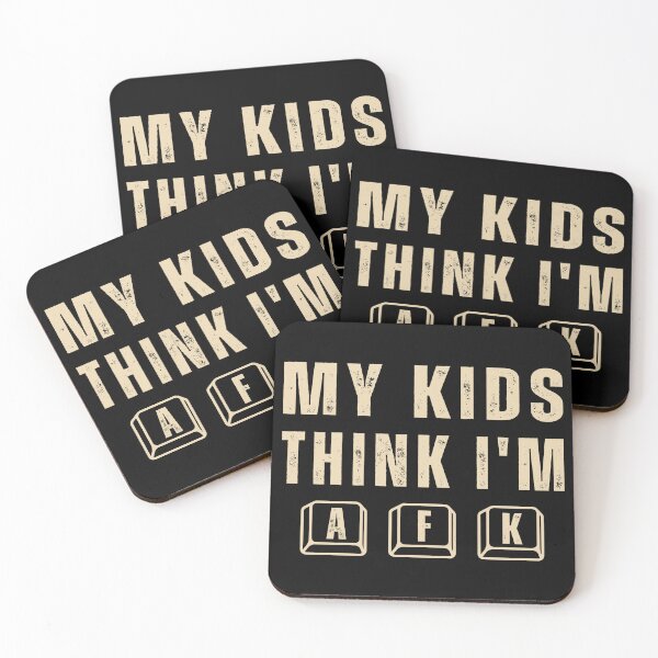 Item preview, My Kids Think I’m AFK Funny Gamer Dad designed and sold by Aesthetic-Avenue.