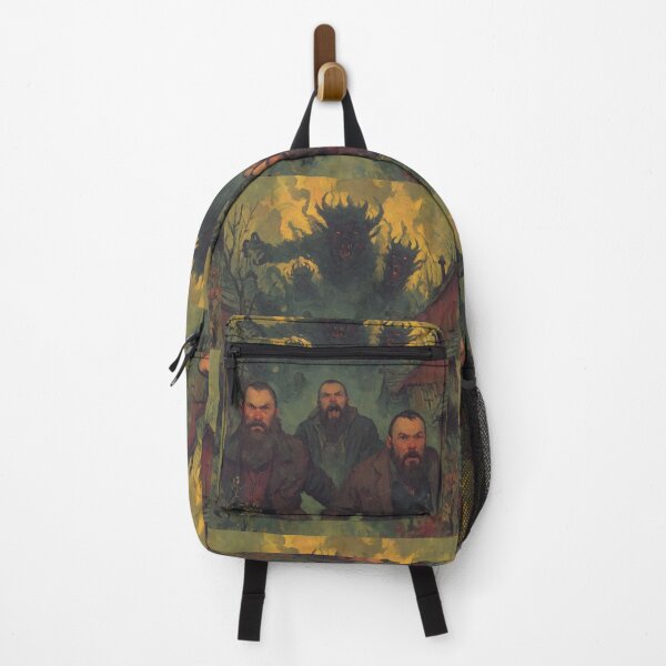 Item preview, Three bearded men face the forest's ancient demons. designed and sold by Piotrek0001.