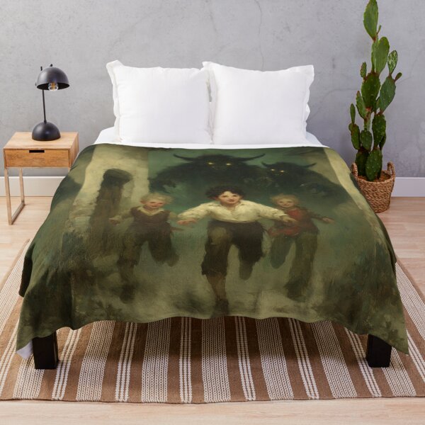 Item preview, Innocence escapes the horned shadows of the alley. designed and sold by Piotrek0001.