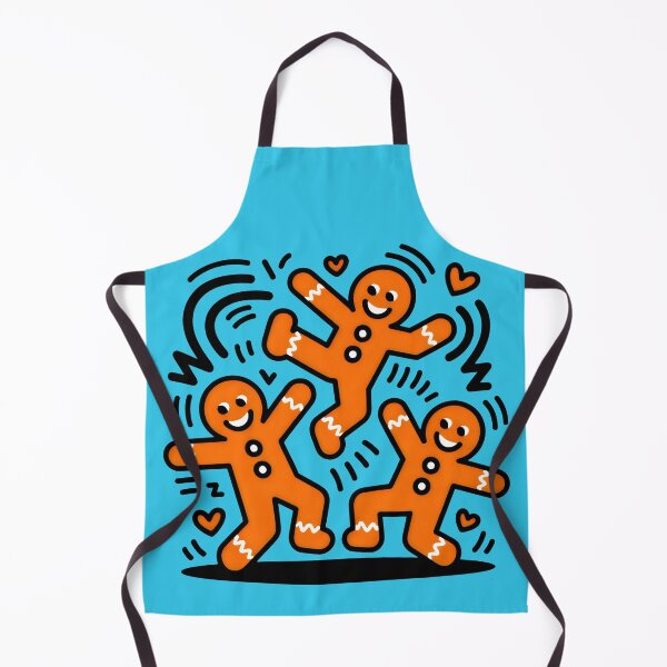 Item preview, Three Gingerbread Men in a Whirl of Holiday Fun designed and sold by SplashTastic.