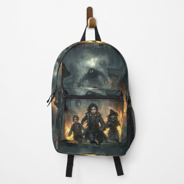Item preview, Escaping the city of fire, rain, and shadows. designed and sold by Piotrek0001.