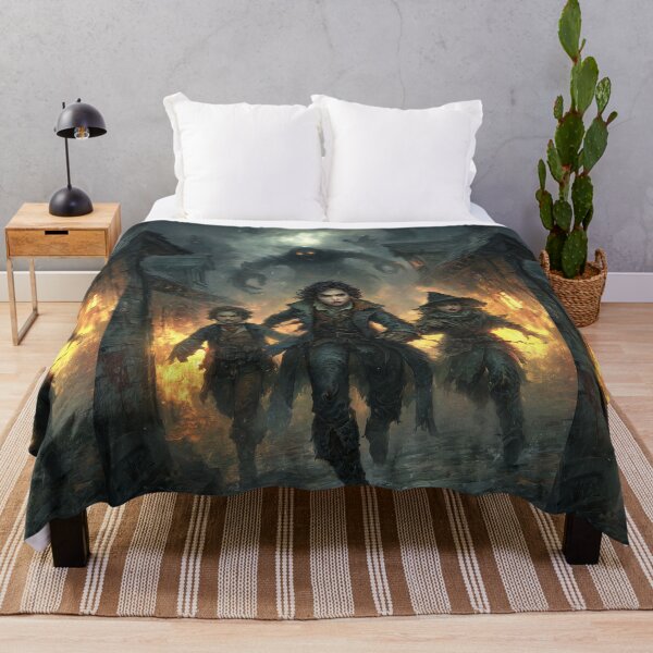 Item preview, Escaping the city of fire, rain, and shadows. designed and sold by Piotrek0001.