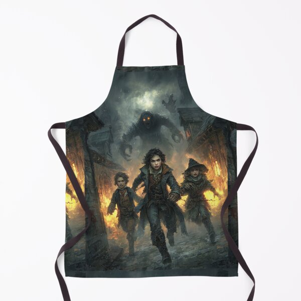 Item preview, Escaping the city of fire, rain, and shadows. designed and sold by Piotrek0001.
