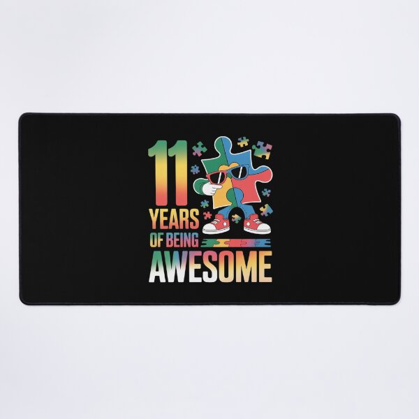 Item preview, 11 Years Of Being Awesome Birthday Dabbing Autism Puzzle  designed and sold by MathisBellanger.
