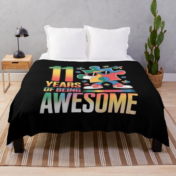 Item preview, 11 Years Of Being Awesome Birthday Dabbing Autism Puzzle  designed and sold by MathisBellanger.
