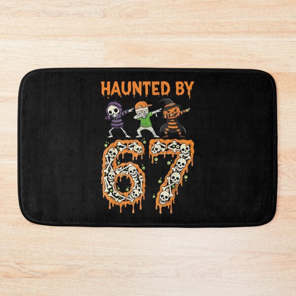 Item preview, Haunted by 6-7 Halloween Skeleton Dabbing Meme designed and sold by Lukechapma.