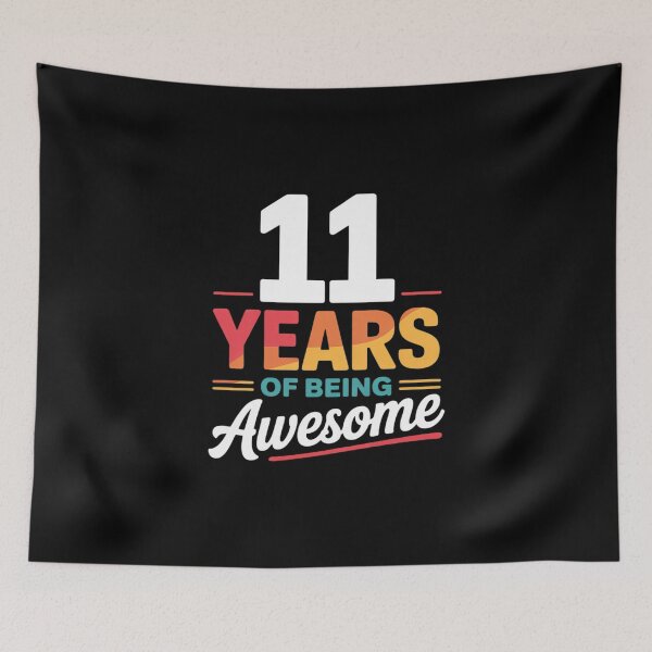 Item preview, 11 Years Of Being Awesome 11 Years Old 11th Birthday  designed and sold by MathisBellanger.