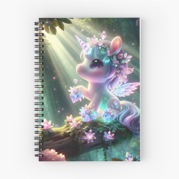 Item preview, Crystalline Dreams – The Baby Unicorn designed and sold by Buttonquill.
