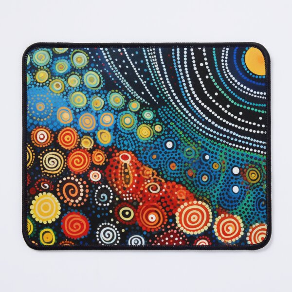 Item preview, Aboriginal Inspired Dot Art - The Tranquility of Photosynthesis designed and sold by GrinGalore.