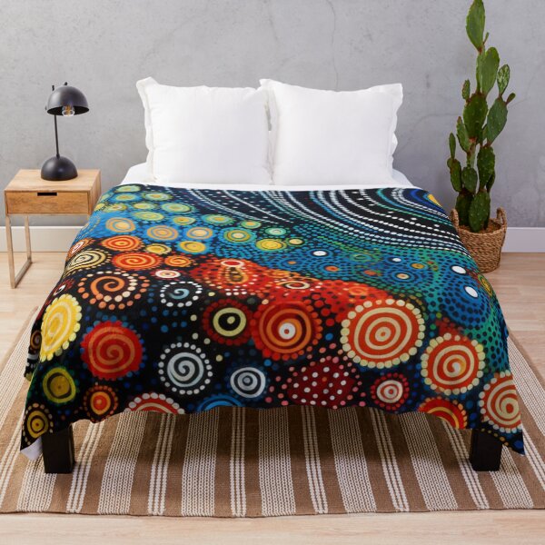 Item preview, Aboriginal Inspired Dot Art - The Tranquility of Photosynthesis designed and sold by GrinGalore.