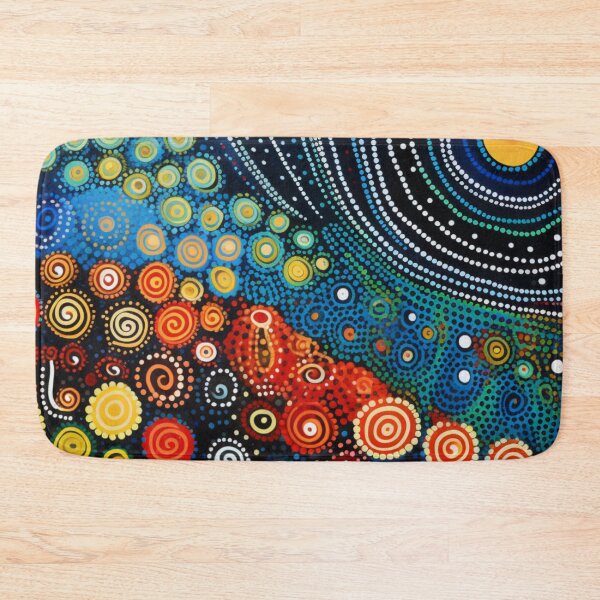 Item preview, Aboriginal Inspired Dot Art - The Tranquility of Photosynthesis designed and sold by GrinGalore.
