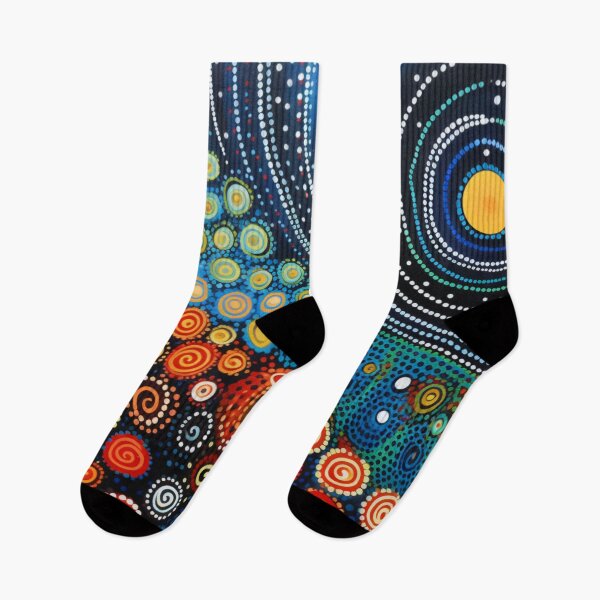 Item preview, Aboriginal Inspired Dot Art - The Tranquility of Photosynthesis designed and sold by GrinGalore.