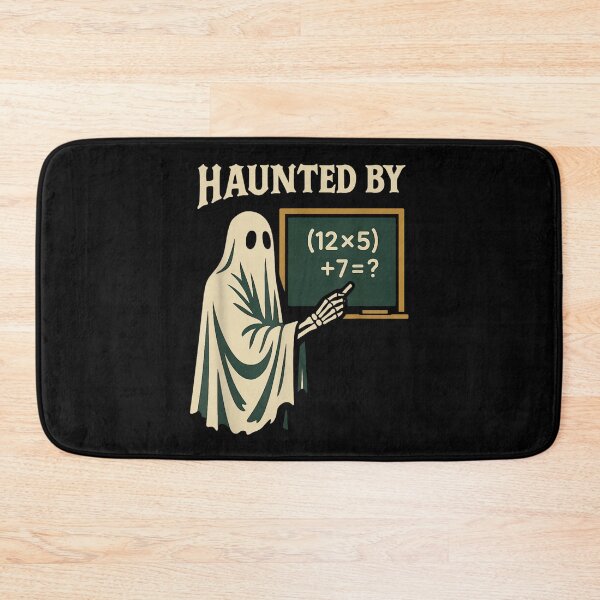 Item preview, Haunted by 6-7 Halloween 67 Math Teacher Ghost designed and sold by Lukechapma.