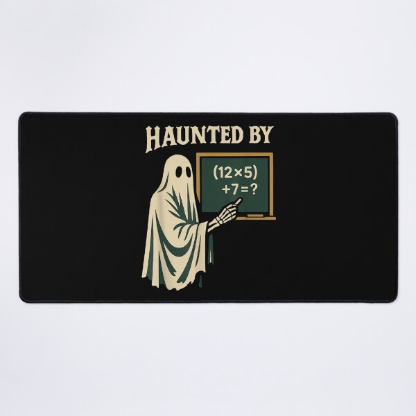 Item preview, Haunted by 6-7 Halloween 67 Math Teacher Ghost designed and sold by Lukechapma.