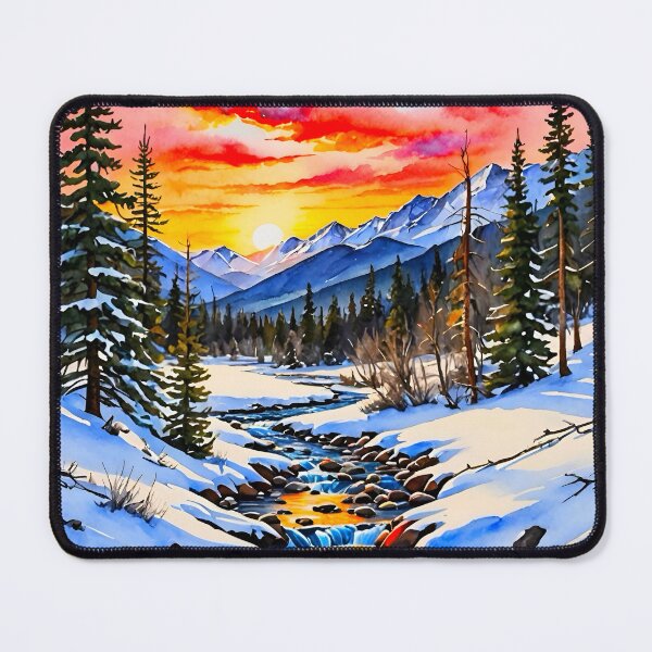 Item preview, Sunset Creek designed and sold by Molly Carmen Creations.
