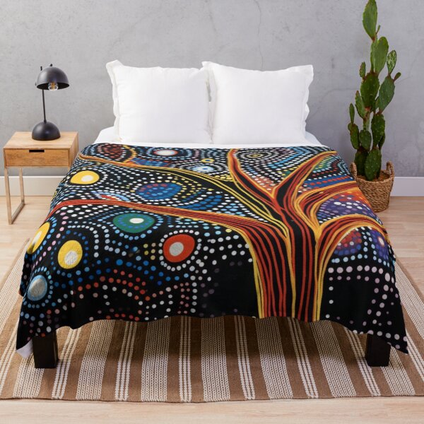 Item preview, Aboriginal Inspired Dot Art - Tree of Life designed and sold by GrinGalore.