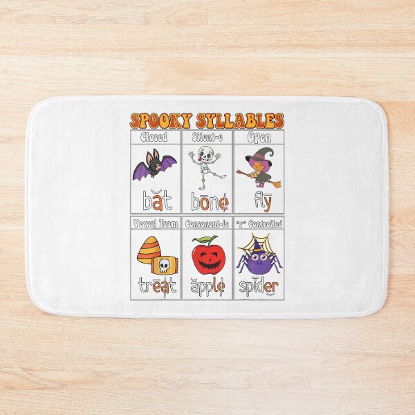 Item preview, Spooky Syllables Teacher Funny Halloween Educational designed and sold by Lukechapma.