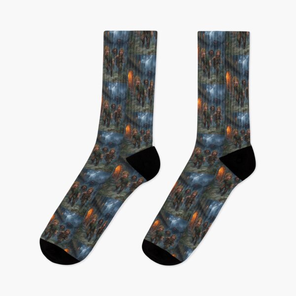Item preview, A screaming flight from the goblin-haunted village streets. designed and sold by Piotrek0001.