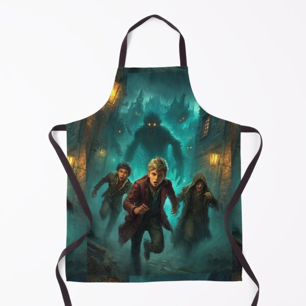 Item preview, A desperate chase through the ghoul-haunted blue alleyway. designed and sold by Piotrek0001.