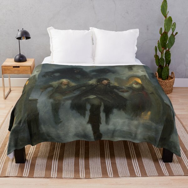 Item preview, Fleeing the cursed winter village of the werewolves. designed and sold by Piotrek0001.