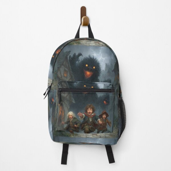Item preview, The little folk flee the forest beast's glowing maw. designed and sold by Piotrek0001.