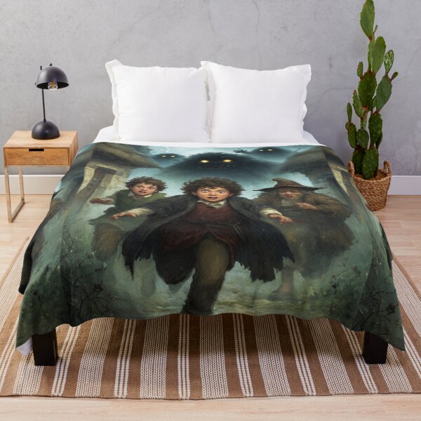 Item preview, A halfling's flight through the misty haunted village. designed and sold by Piotrek0001.