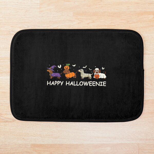 Artikelvorschau, Weiner Dog Witch Happy Halloweenie Süßer Halloween Dackel entworfen und verkauft von Lukechapma.