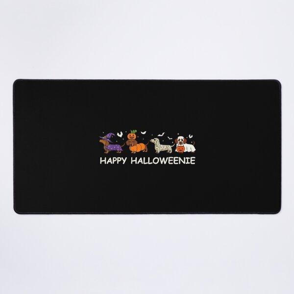 Item preview, Weiner Dog Witch Happy Halloweenie Cute Halloween Dachshund designed and sold by Lukechapma.