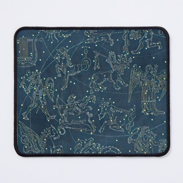 Item preview, Night Sky - Square Constellation with Gold Border designed and sold by DesignsByMom.