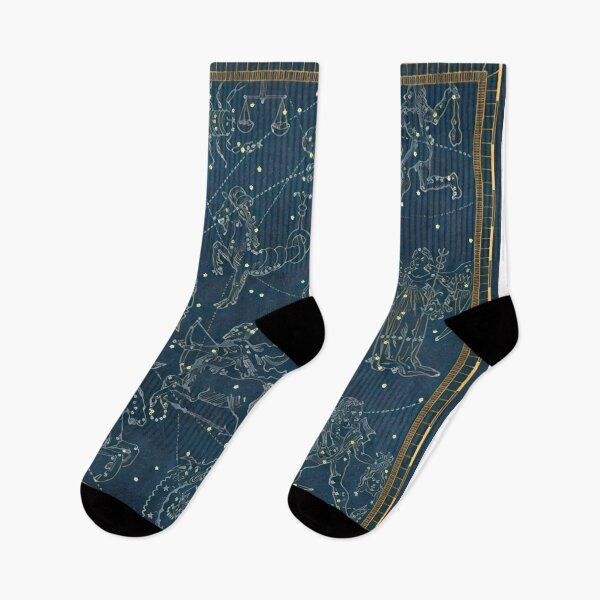 Item preview, Night Sky - Square Constellation with Gold Border designed and sold by DesignsByMom.