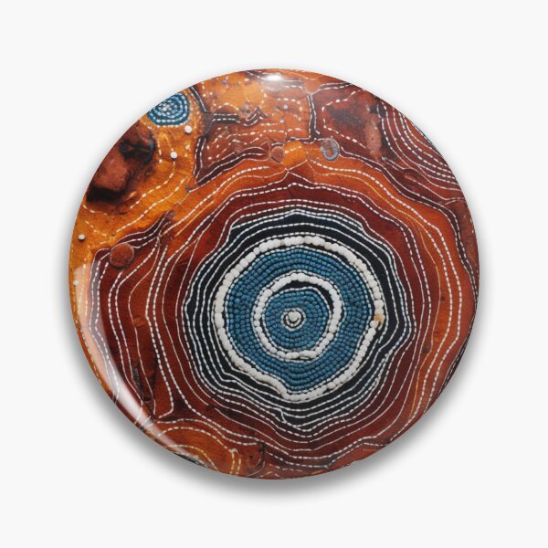 Item preview, Aboriginal Inspired Dot Art - The Beauty of the National Park designed and sold by GrinGalore.