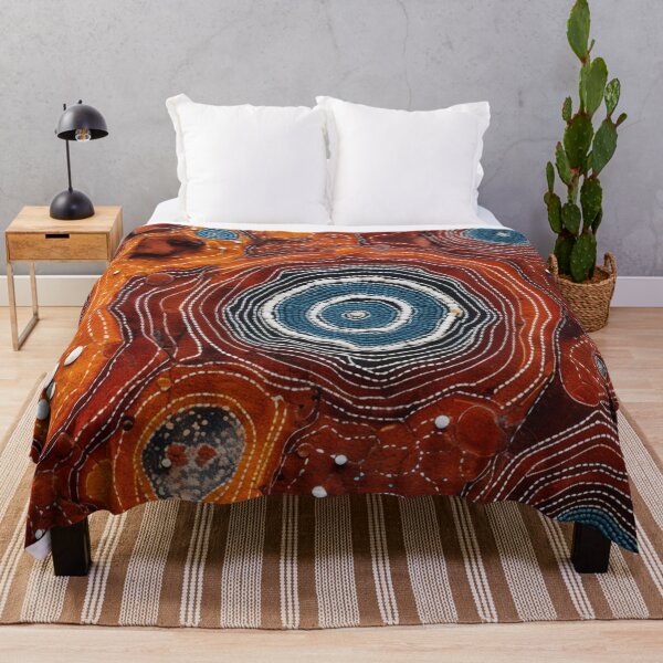 Item preview, Aboriginal Inspired Dot Art - The Beauty of the National Park designed and sold by GrinGalore.