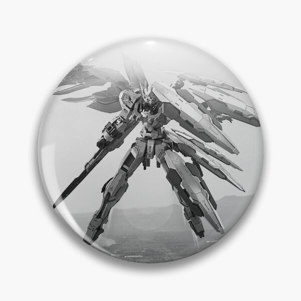 Item preview, astrea wing Gundam black white art designed and sold by sabartgunpla.