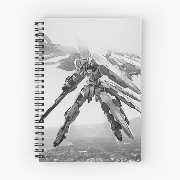 Item preview, astrea wing Gundam black white art designed and sold by sabartgunpla.