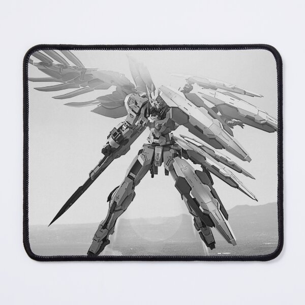 Item preview, astrea wing Gundam black white art designed and sold by sabartgunpla.