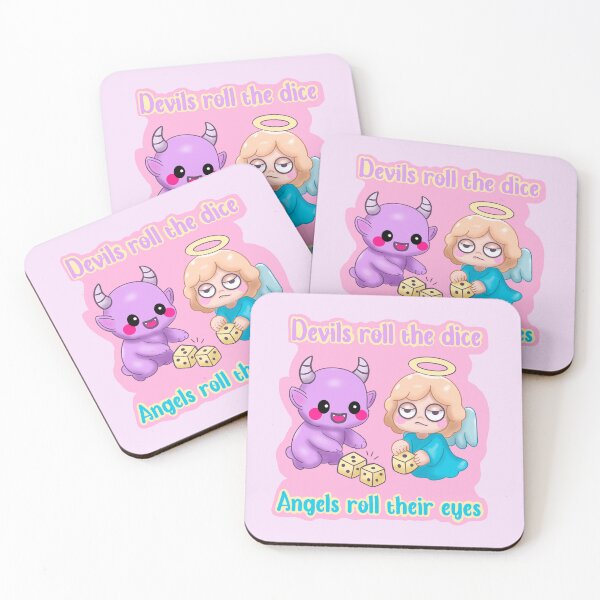 Item preview, Devils roll the dice, angels roll their eyes  designed and sold by RavenAMarie .