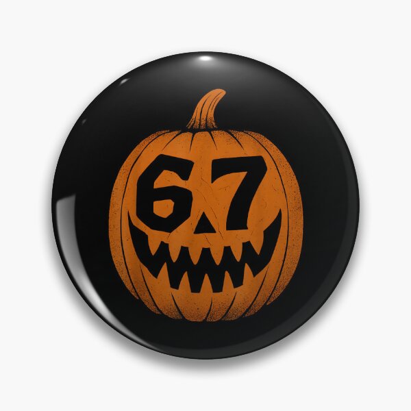 Item preview, 67 Meme Halloween Pumpkin 6 7 Brainrot Six Seven Boys designed and sold by Lukechapma.