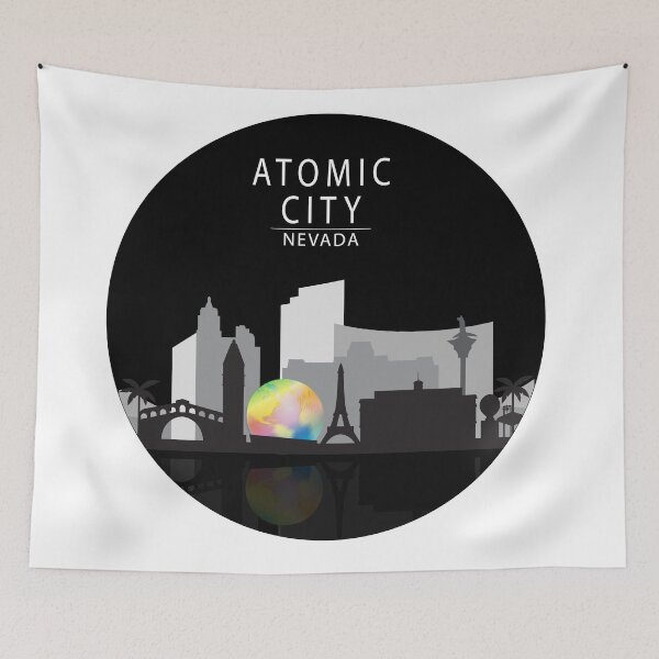 Item preview, Copie de Copie de welcome to atomic city designed and sold by clad63.