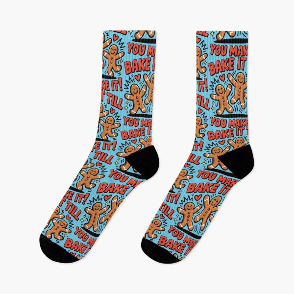 Item preview, Energetic Gingerbread Dance with Sparks and Smiles designed and sold by SplashTastic.