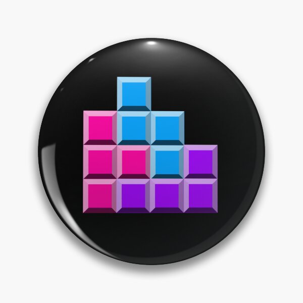 Item preview, Bisexual Pride Tetris Stack designed and sold by BamboozledGoose.