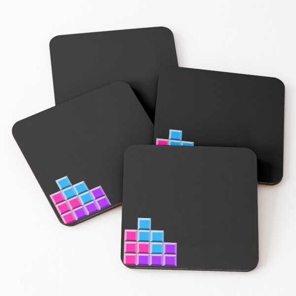 Item preview, Bisexual Pride Tetris Stack designed and sold by BamboozledGoose.