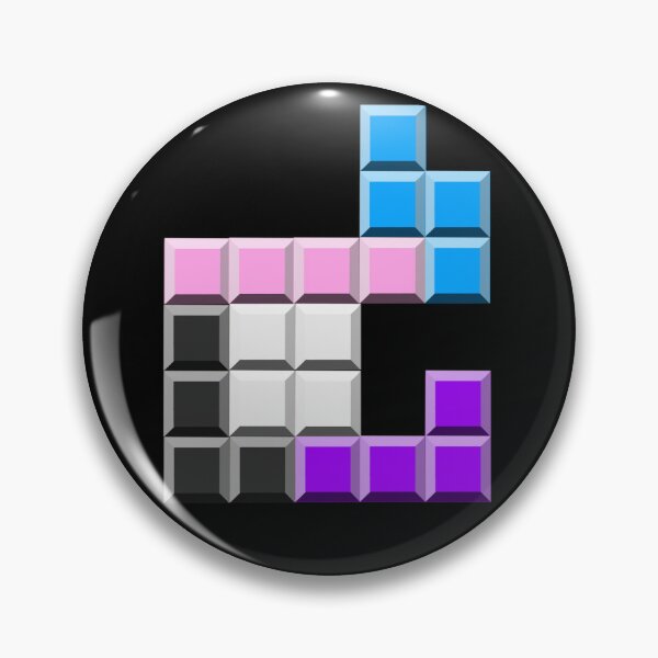 Item preview, Genderfluid Pride Tetris Stack designed and sold by BamboozledGoose.