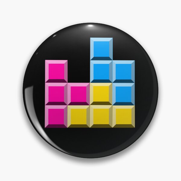 Item preview, Pansexual Pride Tetris Stack designed and sold by BamboozledGoose.