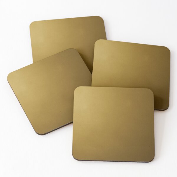Item preview, Solid Color Background | Moody Mustard Yellow Metallic Backdrop designed and sold by Quill-Design.