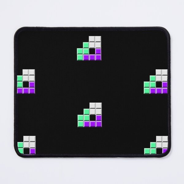 Item preview, Genderqueer Pride Tetris Stack designed and sold by BamboozledGoose.