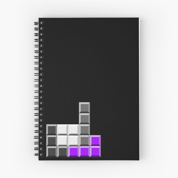 Item preview, Asexual Pride Tetris Stack designed and sold by BamboozledGoose.